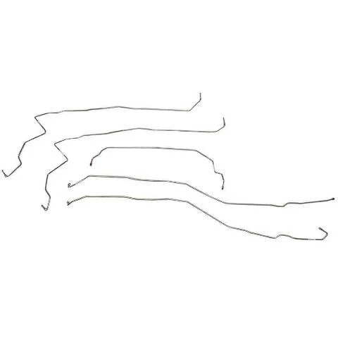 2007-2010 Chevrolet Silverado 2500HD_3500HD Front Brake Line Kit No JL4 TKT0705OM